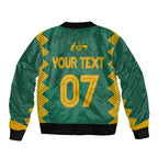 personalised-aussie-matildas-bomber-jacket-2023-women-world-cup-marble-patterns-green