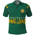 personalised-aussie-matildas-polo-shirt-2023-women-world-cup-marble-patterns-green