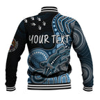 personalised-naidoc-week-2023-afl-blues-baseball-jacket-aboriginal-dot-art-lizard-mix-boomerang
