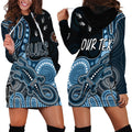 personalised-naidoc-week-2023-afl-blues-hoodie-dress-aboriginal-dot-art-lizard-mix-boomerang