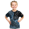personalised-naidoc-week-2023-afl-blues-kid-t-shirt-aboriginal-dot-art-lizard-mix-boomerang