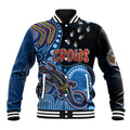 personalised-naidoc-week-2023-afl-crows-baseball-jacket-aboriginal-dot-art-lizard-mix-boomerang
