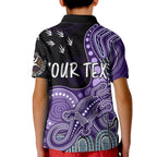 personalised-naidoc-week-2023-afl-dockers-kid-polo-shirt-aboriginal-dot-art-lizard-mix-boomerang
