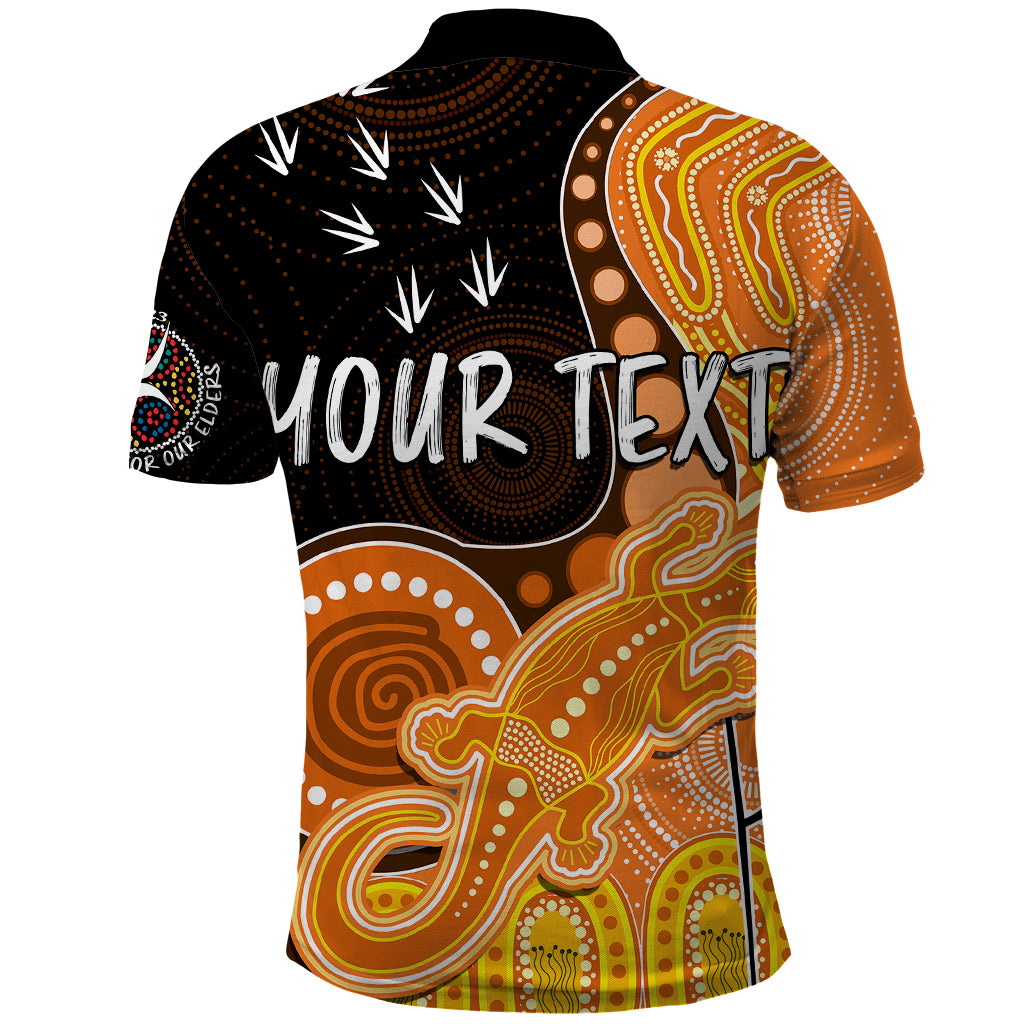 personalised-naidoc-week-2023-afl-giants-polo-shirt-aboriginal-dot-art-lizard-mix-boomerang