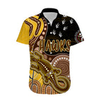 personalised-naidoc-week-2023-afl-hawks-hawaiian-shirt-aboriginal-dot-art-lizard-mix-boomerang