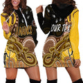 personalised-naidoc-week-2023-afl-hawks-hoodie-dress-aboriginal-dot-art-lizard-mix-boomerang
