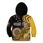 personalised-naidoc-week-2023-afl-hawks-kid-hoodie-aboriginal-dot-art-lizard-mix-boomerang