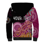personalised-naidoc-week-2023-afl-lions-sherpa-hoodie-aboriginal-dot-art-lizard-mix-boomerang