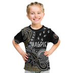 personalised-naidoc-week-2023-afl-magpies-kid-t-shirt-aboriginal-dot-art-lizard-mix-boomerang