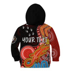 personalised-naidoc-week-2023-afl-suns-kid-hoodie-aboriginal-dot-art-lizard-mix-boomerang
