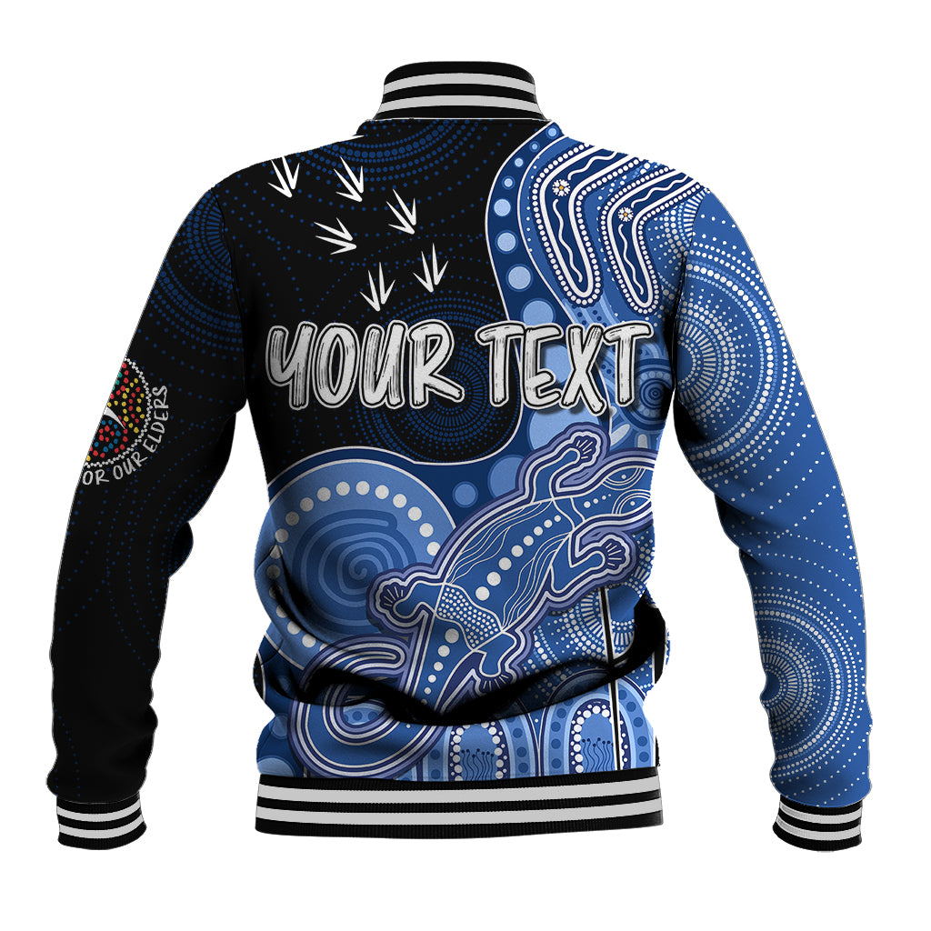 personalised-naidoc-week-2023-afl-bulldogs-baseball-jacket-aboriginal-dot-art-lizard-mix-boomerang