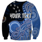personalised-naidoc-week-2023-afl-bulldogs-sweatshirt-aboriginal-dot-art-lizard-mix-boomerang
