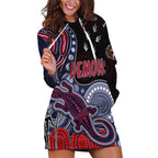 personalised-naidoc-week-2023-afl-demons-hoodie-dress-aboriginal-dot-art-lizard-mix-boomerang