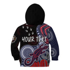 personalised-naidoc-week-2023-afl-demons-kid-hoodie-aboriginal-dot-art-lizard-mix-boomerang