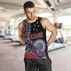 personalised-naidoc-week-2023-afl-demons-men-tank-top-aboriginal-dot-art-lizard-mix-boomerang