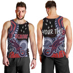 personalised-naidoc-week-2023-afl-demons-men-tank-top-aboriginal-dot-art-lizard-mix-boomerang