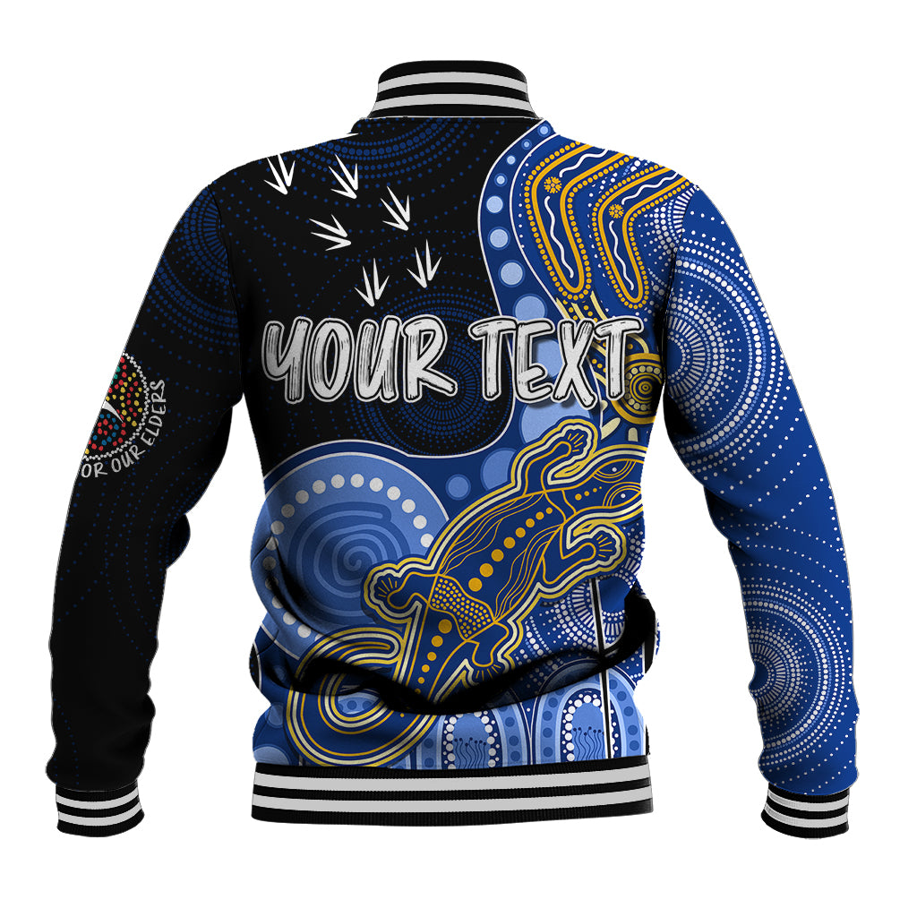 personalised-naidoc-week-2023-afl-eagles-baseball-jacket-aboriginal-dot-art-lizard-mix-boomerang