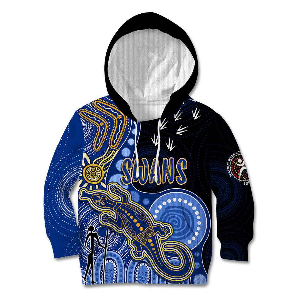 personalised-naidoc-week-2023-afl-eagles-kid-hoodie-aboriginal-dot-art-lizard-mix-boomerang