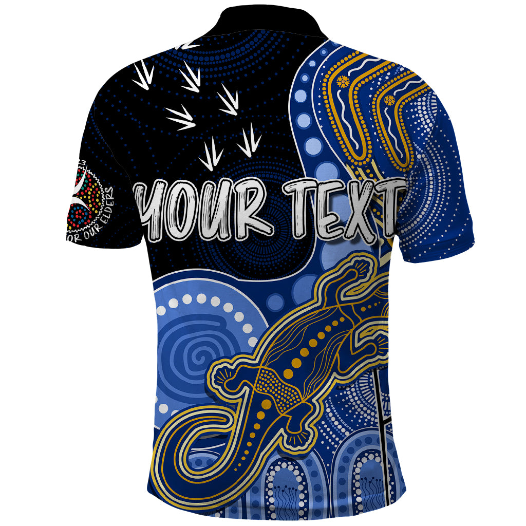 personalised-naidoc-week-2023-afl-eagles-polo-shirt-aboriginal-dot-art-lizard-mix-boomerang