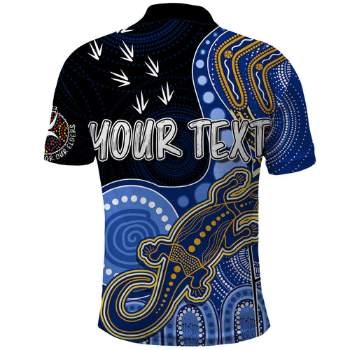 personalised-naidoc-week-2023-afl-eagles-polo-shirt-aboriginal-dot-art-lizard-mix-boomerang