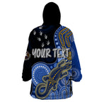 personalised-naidoc-week-2023-afl-eagles-wearable-blanket-hoodie-aboriginal-dot-art-lizard-mix-boomerang