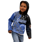 personalised-naidoc-week-2023-afl-kangaroos-kid-hoodie-aboriginal-dot-art-lizard-mix-boomerang