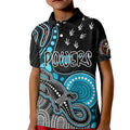 personalised-naidoc-week-2023-afl-powers-kid-polo-shirt-aboriginal-dot-art-lizard-mix-boomerang