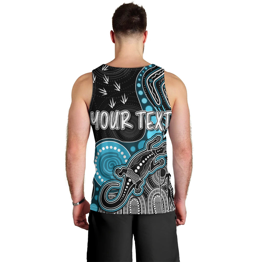 personalised-naidoc-week-2023-afl-powers-men-tank-top-aboriginal-dot-art-lizard-mix-boomerang