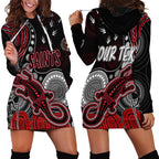 personalised-naidoc-week-2023-afl-saints-hoodie-dress-aboriginal-dot-art-lizard-mix-boomerang
