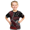 personalised-naidoc-week-2023-afl-saints-kid-t-shirt-aboriginal-dot-art-lizard-mix-boomerang