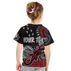 personalised-naidoc-week-2023-afl-saints-kid-t-shirt-aboriginal-dot-art-lizard-mix-boomerang