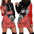 personalised-naidoc-week-2023-afl-swans-hoodie-dress-aboriginal-dot-art-lizard-mix-boomerang