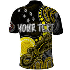 personalised-naidoc-week-2023-afl-tigers-polo-shirt-aboriginal-dot-art-lizard-mix-boomerang