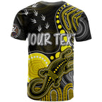 personalised-naidoc-week-2023-afl-tigers-t-shirt-aboriginal-dot-art-lizard-mix-boomerang