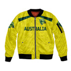 custom-personalised-australia-cricket-sleeve-zip-bomber-jacket-aussie-unique-yellow