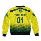 custom-personalised-australia-cricket-sleeve-zip-bomber-jacket-aussie-unique-gradient-yellow-vibes