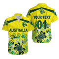 custom-personalised-australia-cricket-hawaiian-shirt-aboriginal-style-unique-yellow