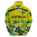 custom-personalised-australia-cricket-hoodie-aboriginal-style-unique-yellow
