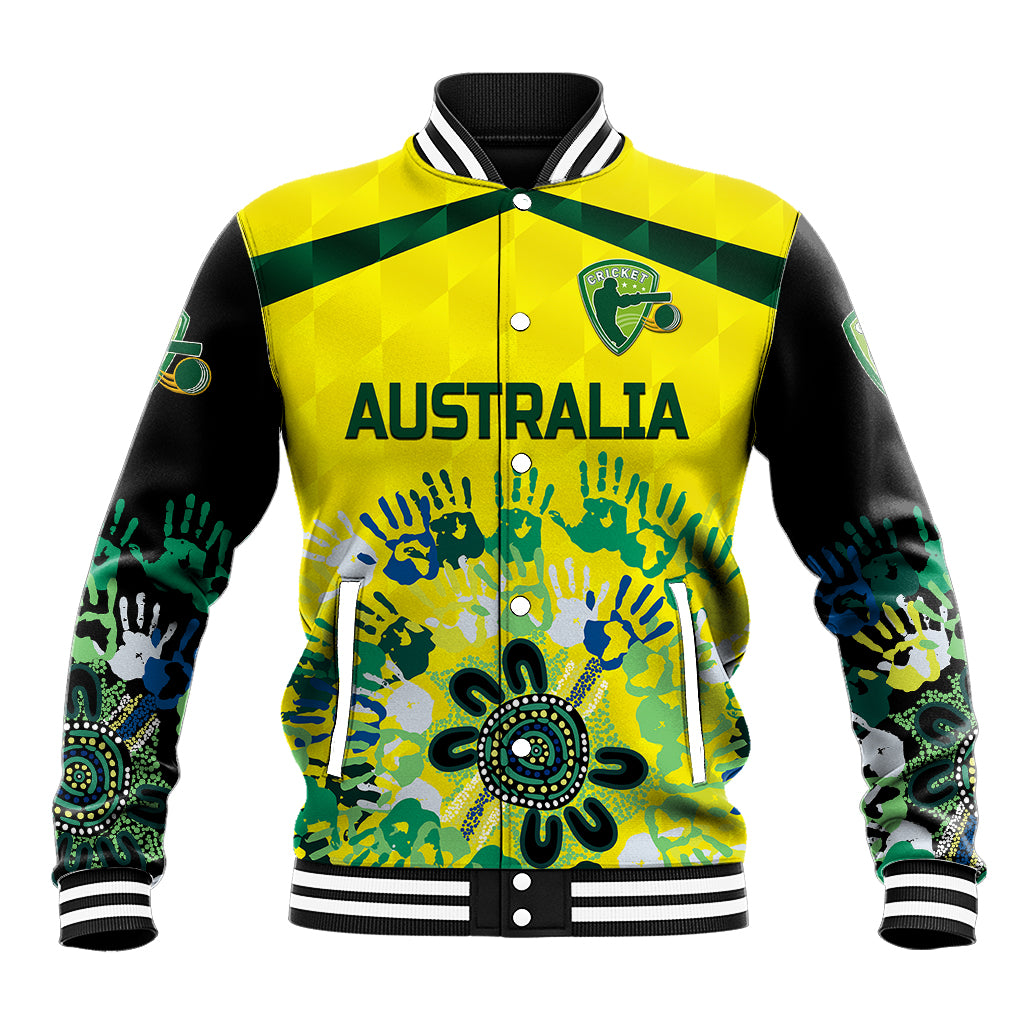 custom-personalised-australia-cricket-baseball-jacket-aboriginal-style-unique-black