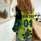 custom-personalised-australia-cricket-women-casual-shirt-aboriginal-style-unique-black