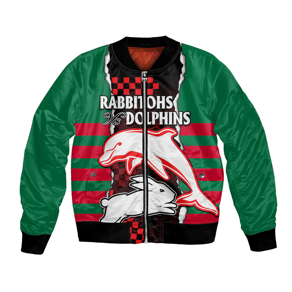nrl-combine-rabbitohs-and-dolphins-bomber-jacket