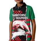 nrl-combine-rabbitohs-and-dolphins-kid-polo-shirt