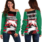 nrl-combine-rabbitohs-and-dolphins-off-shoulder-sweater
