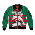 nrl-combine-rabbitohs-and-dolphins-sleeve-zip-bomber-jacket