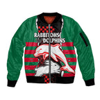 nrl-combine-rabbitohs-and-dolphins-sleeve-zip-bomber-jacket