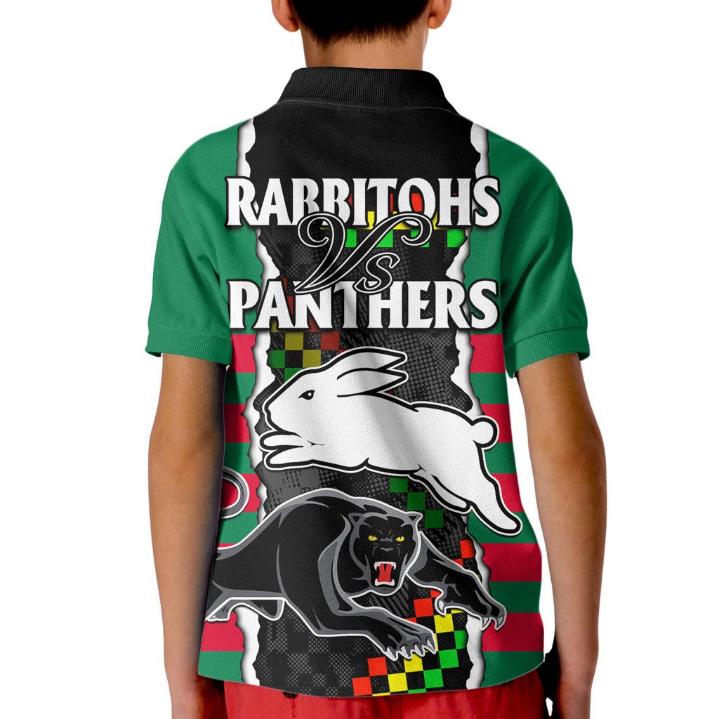 nrl-combine-rabbitohs-and-panthers-kid-polo-shirt