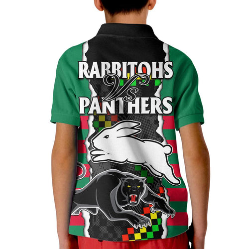 nrl-combine-rabbitohs-and-panthers-kid-polo-shirt