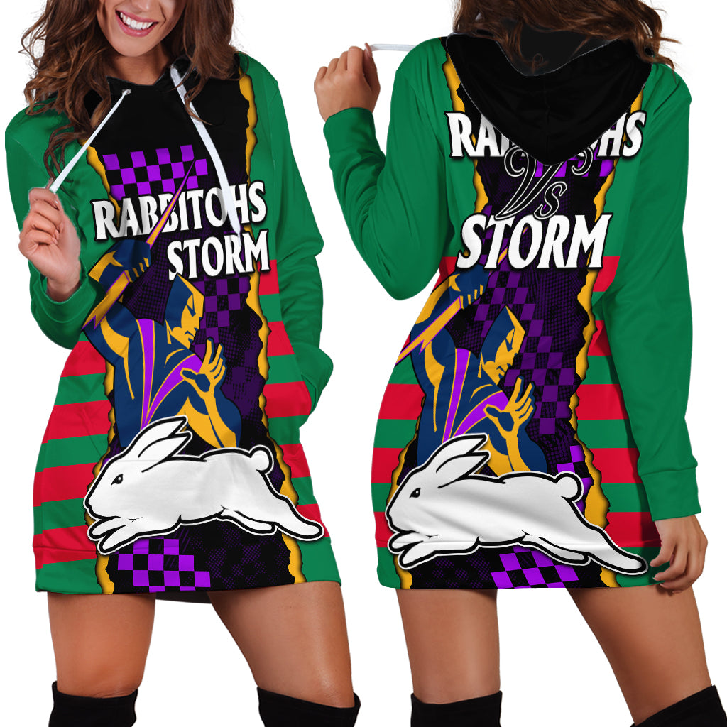 nrl-combine-rabbitohs-and-storm-hoodie-dress