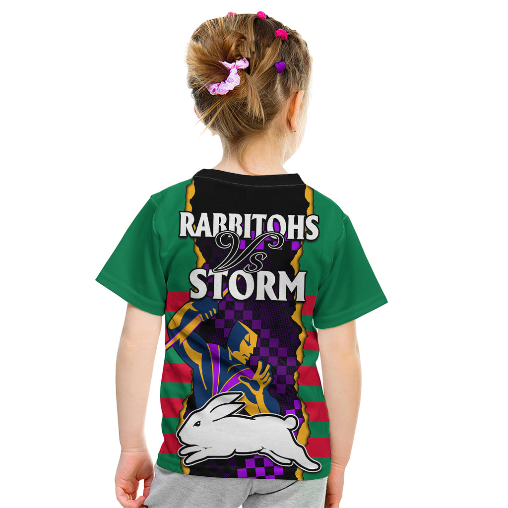 nrl-combine-rabbitohs-and-storm-kid-t-shirt
