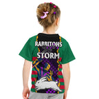 nrl-combine-rabbitohs-and-storm-kid-t-shirt